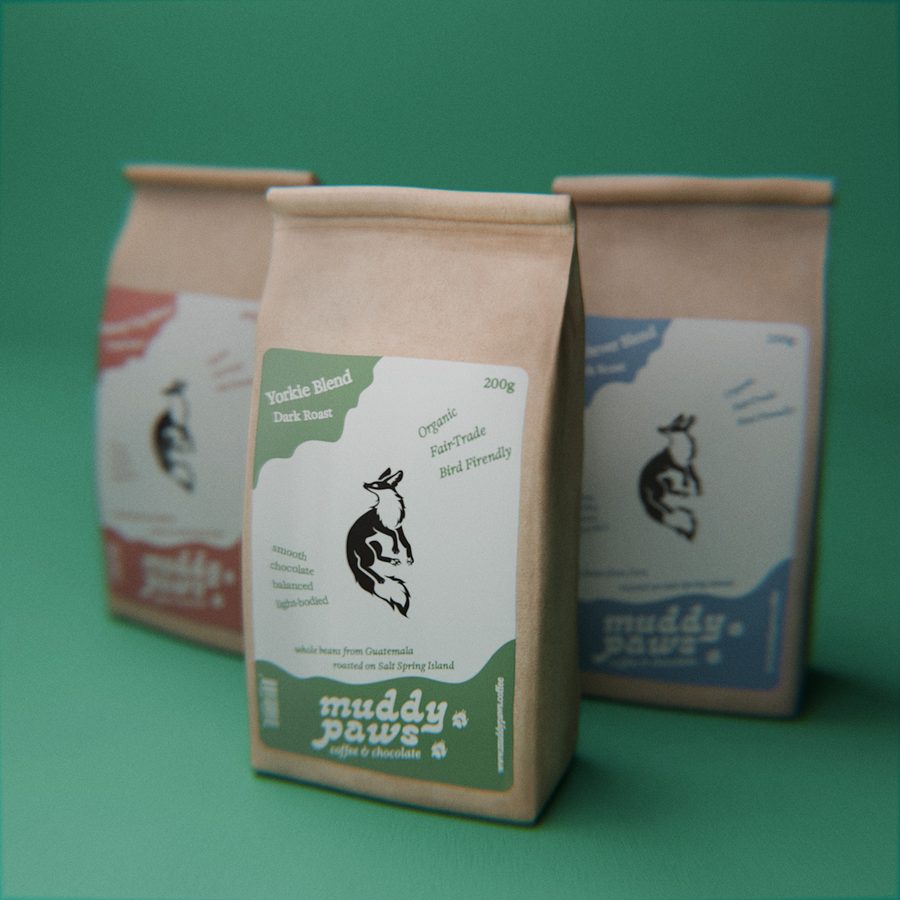Muddy Paws packaging