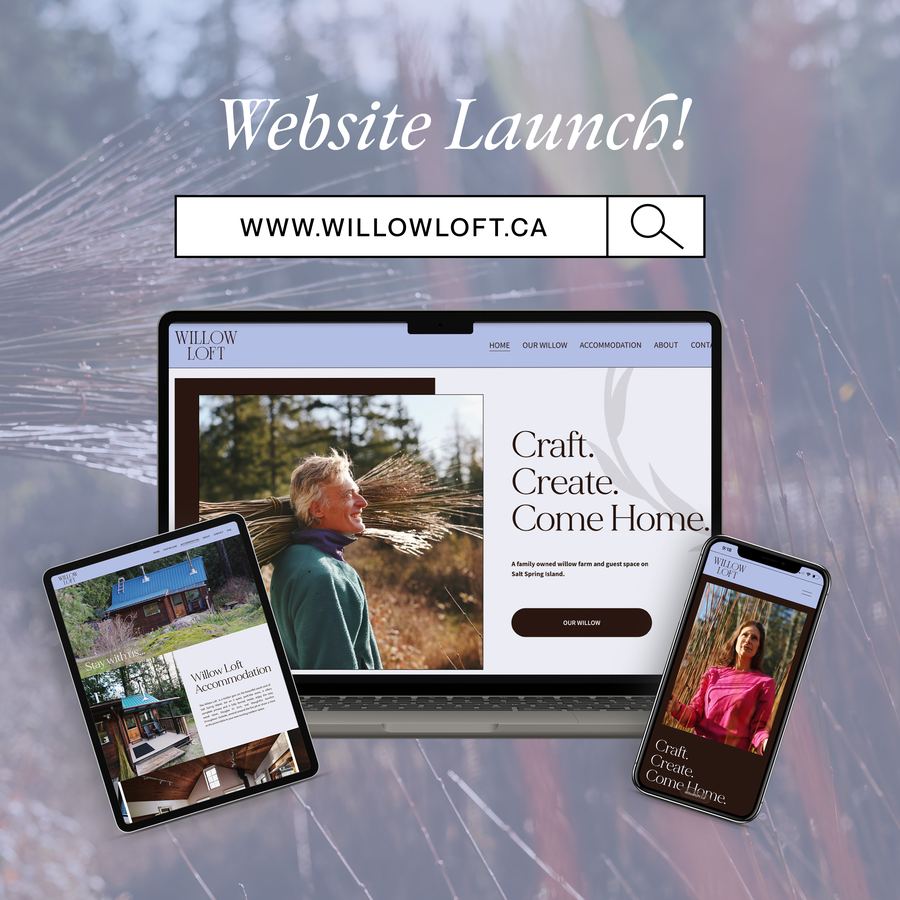 Willow Loft website launch