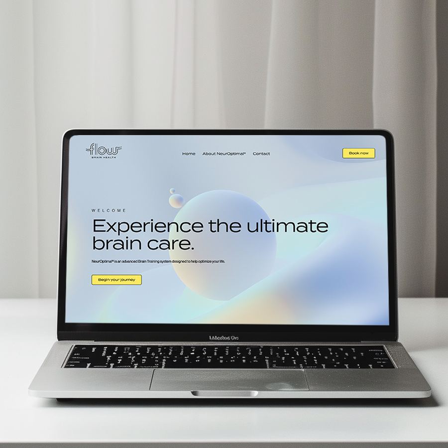 Flow Brain Health website