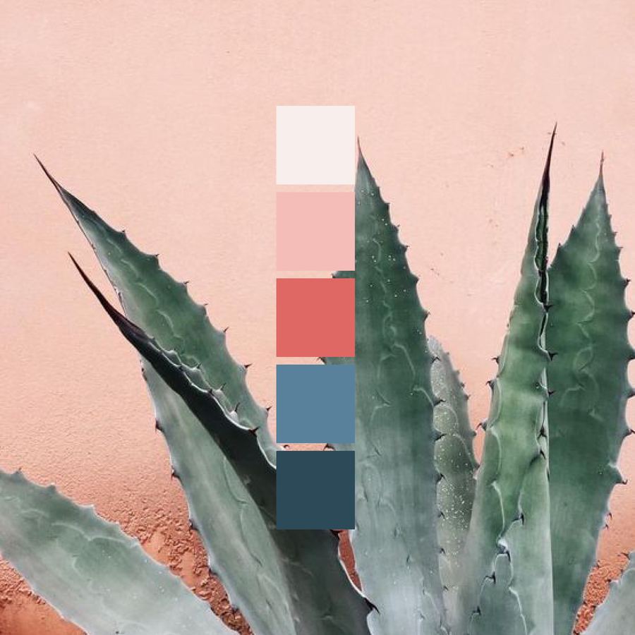 Skin to Sky colour palette
